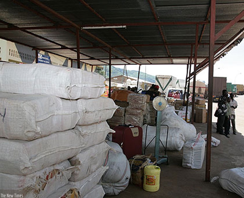 Goods await clearance at border. RPD has been foiling tax evasion by traders who use several tricks to cheat. (File)