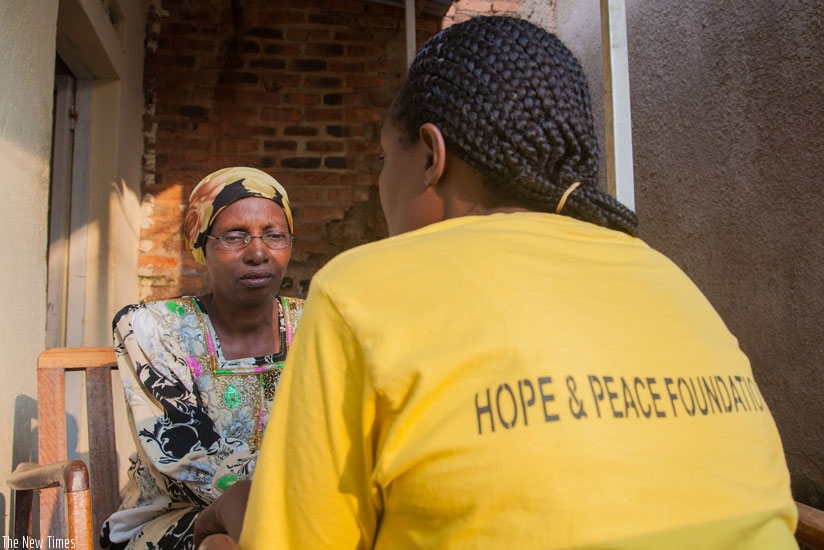 Gerardine Uwababyeyi was raped and also physically abused. (Faustin Niyigena)