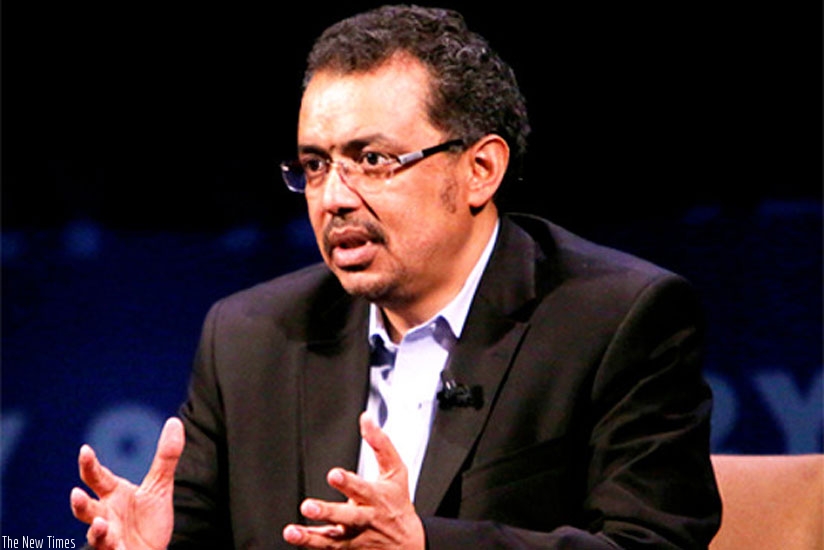 Ethiopia's Foreign Affairs minister Dr Tedros Adhanom Ghebreyesus. (Net photo)