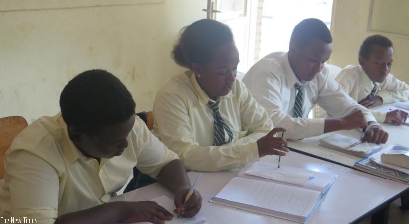 Students should practise often to improve their handwriting. (Lydia Atieno)