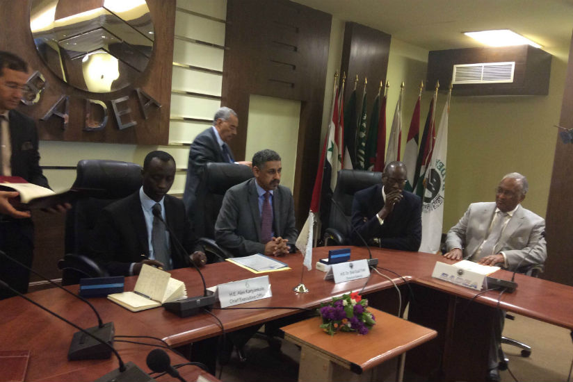 BRD signs a $15-million deal with BADEA to boost the former's lending capacity to the private sector. (Courtesy photo)