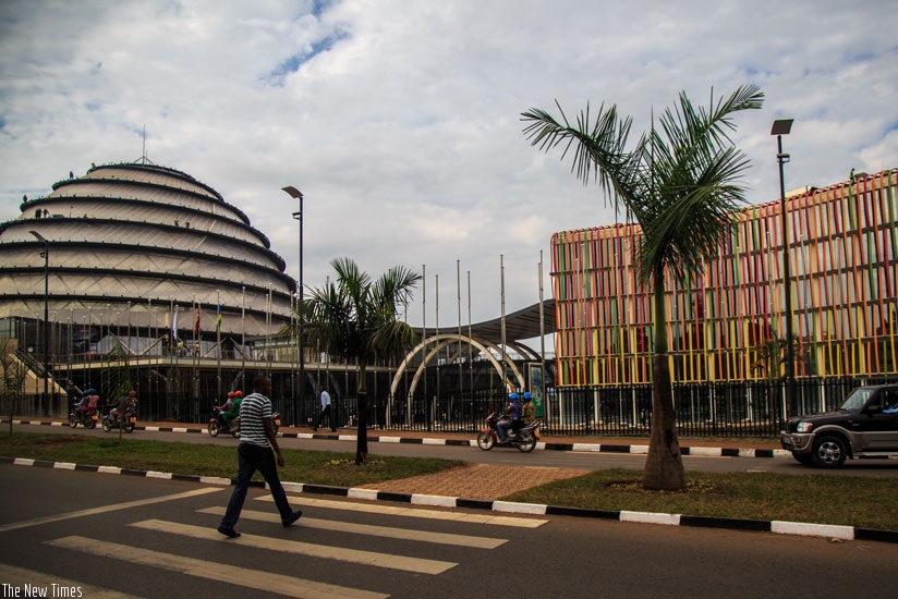 The Kigali Convention Centre will host the AU summit next month. (File)