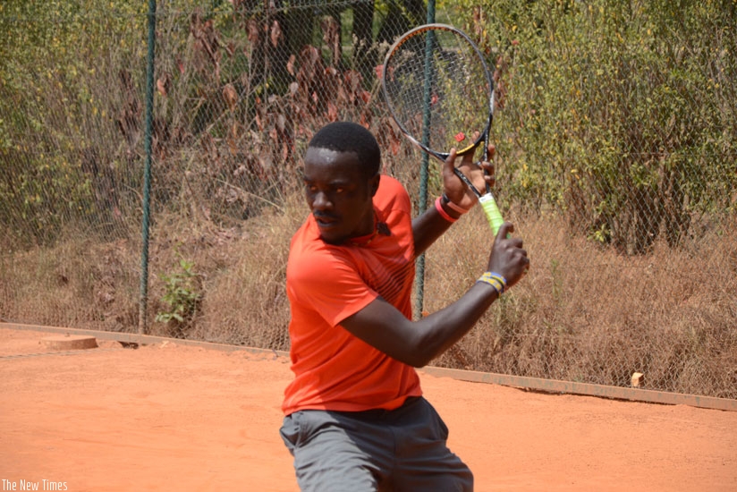 Olivier Havugimana is through to the second round of the on-going Kenya Tennis  Open in Nairobi.