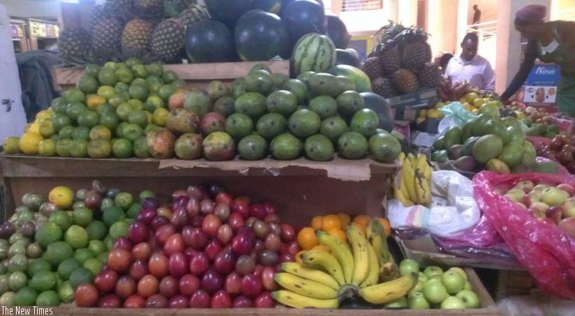 Prices of most fruits have risen in city markets. (Anitha Kirezi)