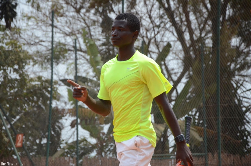 Habiyambere was knocked out by  Ugandan  Duncan Mugabe in straight sets 6-3, 7-5. (S. Ngendahimana)