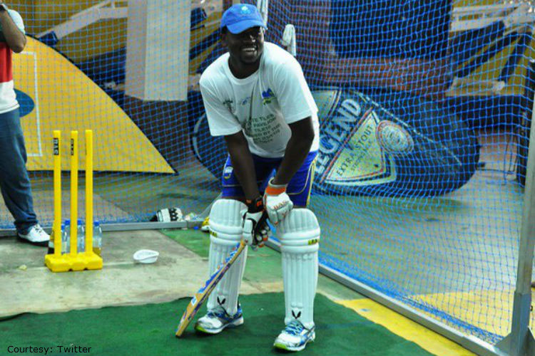 Eric Dusingizimana broke the Guinness World Record of batting for the most number of hours in the nets. (Courtesy)