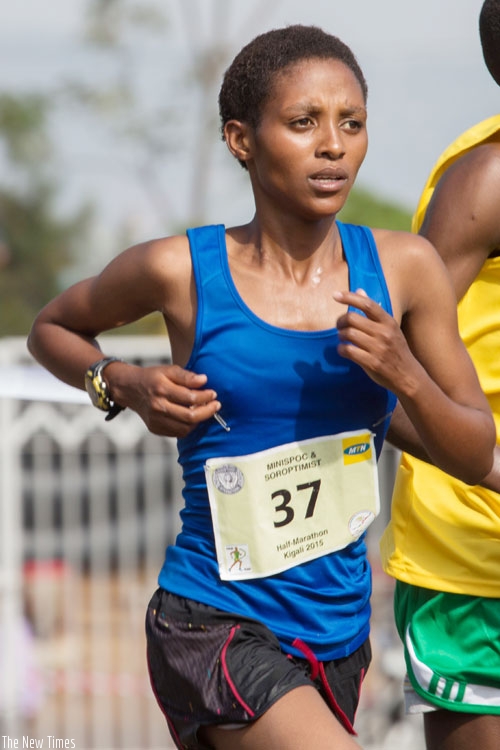 Nyirarukundo booked her ticket to Rio after finishing 4th in the final of the women 10,000m at the Africa Senior Champonships in South Africa. (File)