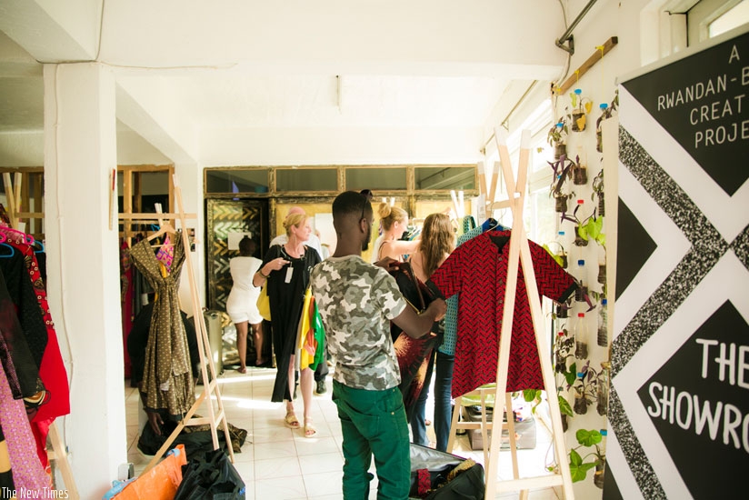 Up-and-coming and seasoned fashion designers showcase fabulous creations during the Kreative Kigali event. (Alex Niragira)