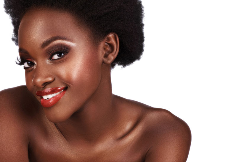 A girl with a glowing skin. Eating lots of fruits and vegetables contributes to having a healthy skin. (Courtesy)