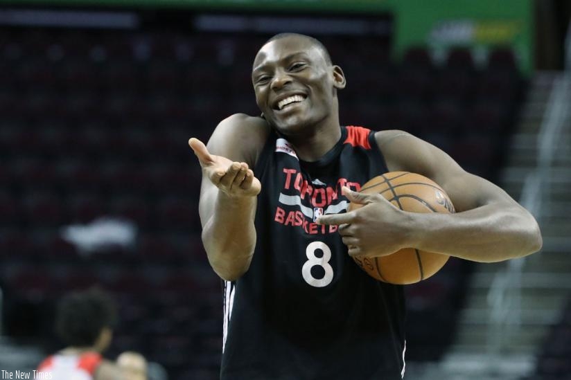 Biyombo is expected in Kigali this afternoon and will feature in the All-Star Game later in the day. (Net photo)