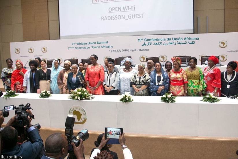 First Ladies at the 17th General Assembly of OAFLA. (Courtesy)