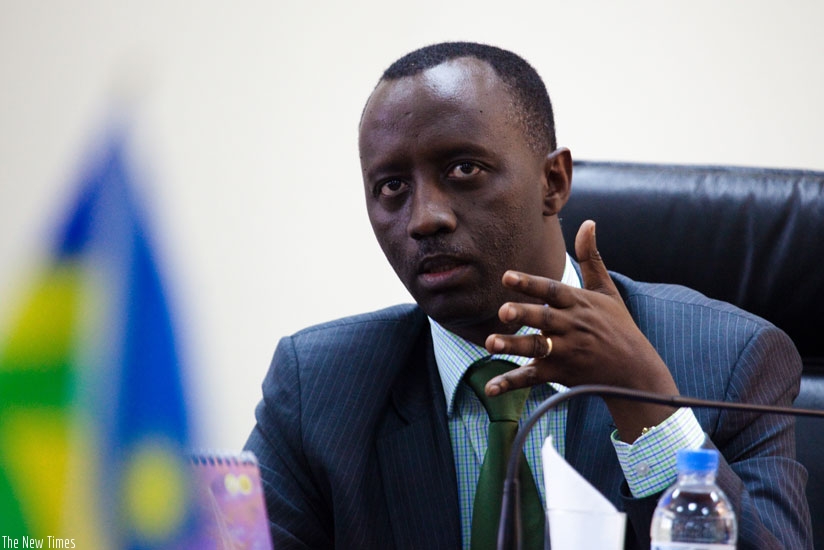 Kanyankole speaks during the interview. / Timothy Kisambira.