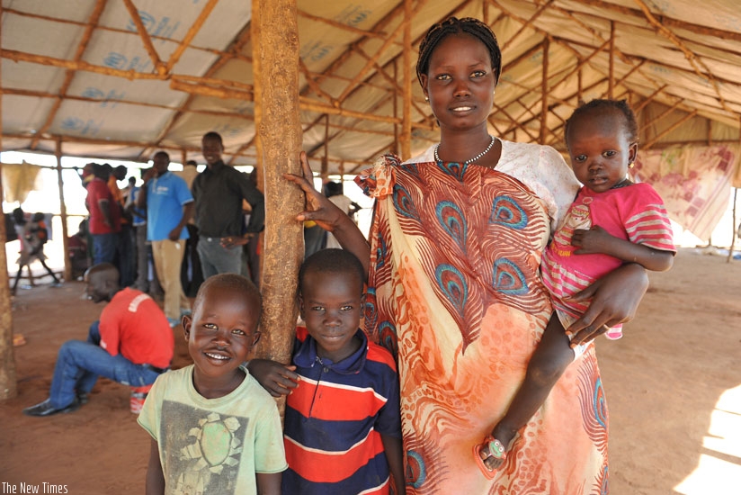 Renewed fighting in South Sudan has caused refugee influx into neighbouring countries. / Internet photo.