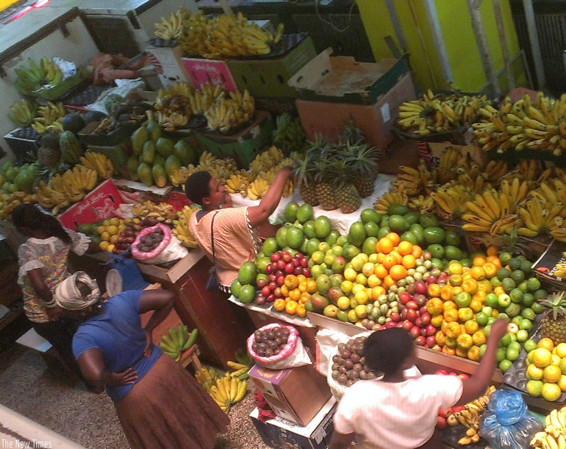 The price of mandolin oranges rose by Rwf500 to Rwf1,300  in city markets. (Anitha Kirezi)