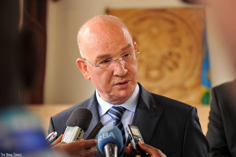 AU Commissioner for Peace and Security, Smail Chergui.