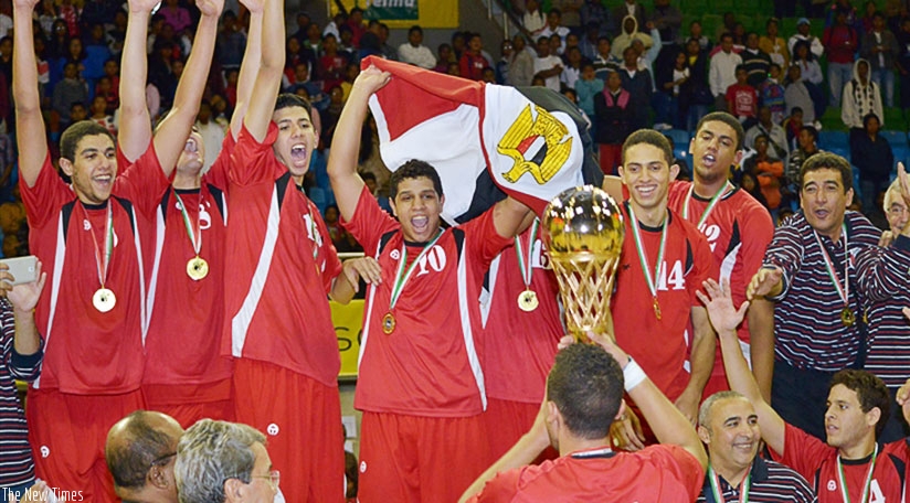 Egypt won of the 2014 FIBA Africa U18 Championship Antananarivo, Madagascar. / Internet photo.