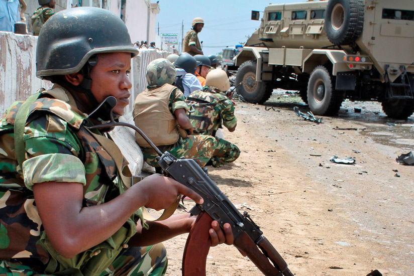 AMISOM troops in Somalia. / Internet photo
