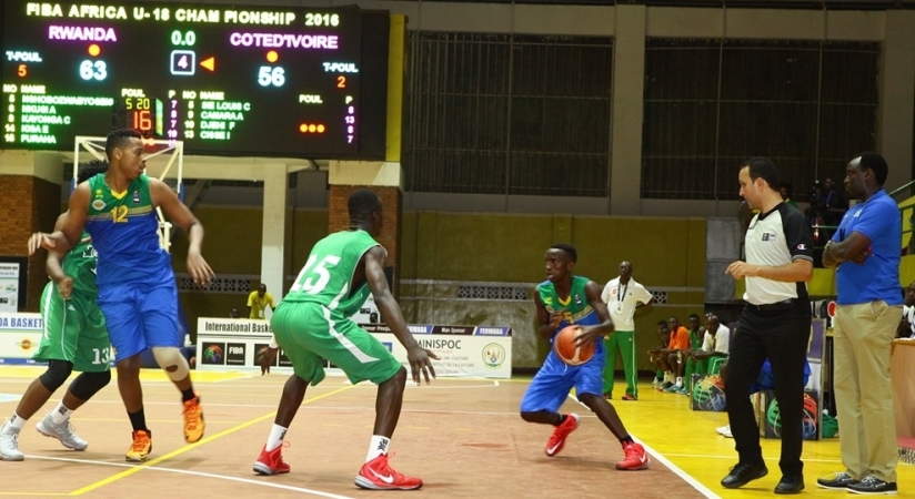 Rwanda registered their second successive win of the FIBA U-18 Africa Championship by defeating Ivory Coast in Group A.
