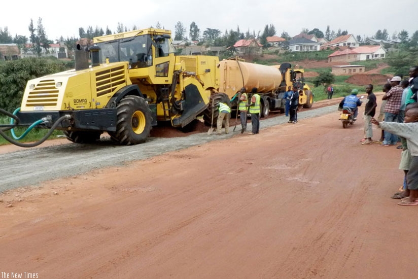 Horizon has partnered with Gasabo District to upgrade and renovate roads according to the city master plan. / File. 