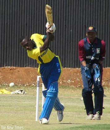 Eric Niyomugabo made 27 runs as RCA dev't team beat Right Guards by 92 runs. (File photo)