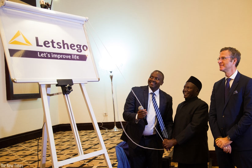 Uwizeye is joined by Kungu Gatabaki, the Letshego Group chairman and independent non-executive director, and Tom Kocsis, the Letshego East Africa head, to unveil the firm's new bra....
