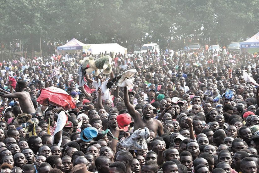 Thousands turned up for the last road show in Rubavu District. / Julius Bizimungu