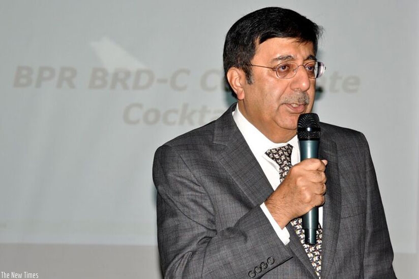 BPR chief executive Anand. (Nadege Imbabazi) 