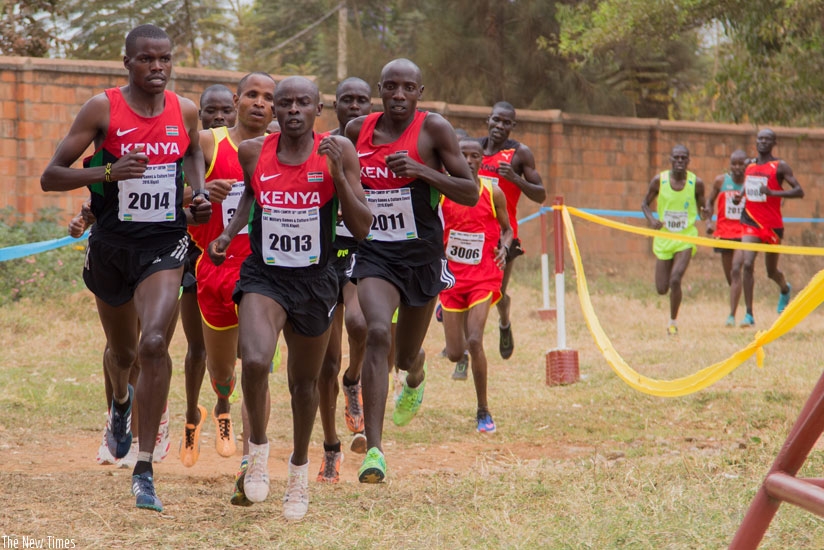 From the beginning, the eventual top three (2014, 2013 and 2011) were in front. / Faustin Niyigena