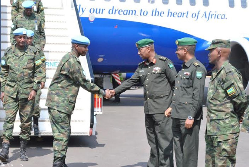 63 specialised medical doctors, yesterday, returned home from the Central Africa Republic (CAR)