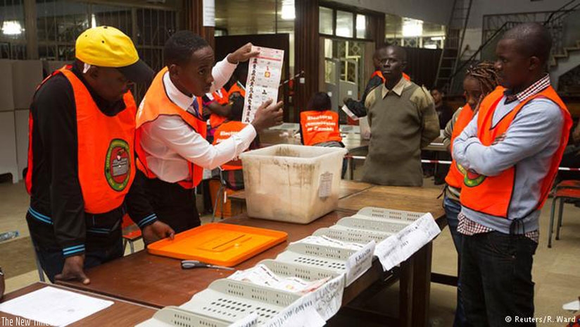 Vote counting was nearing its end in Zambia on Friday (Net Photo)