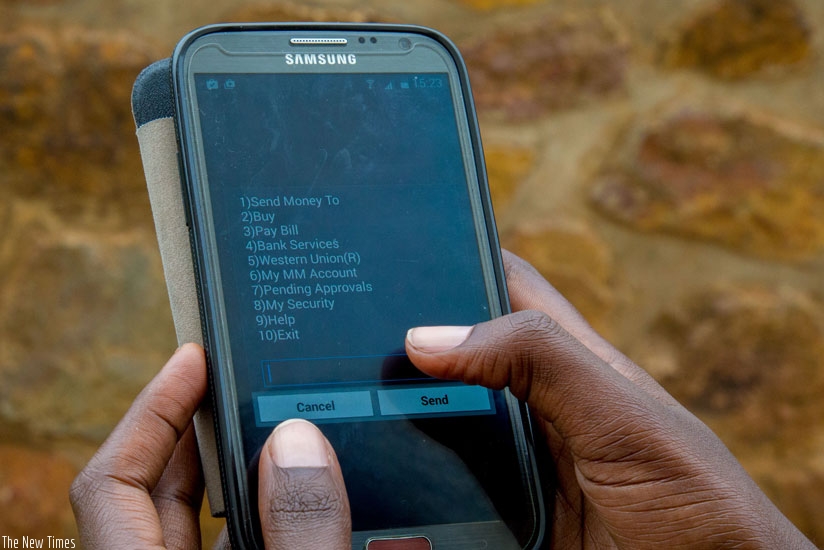 The expansion of mobile money has seen phenominal growth of the services. (File photo)