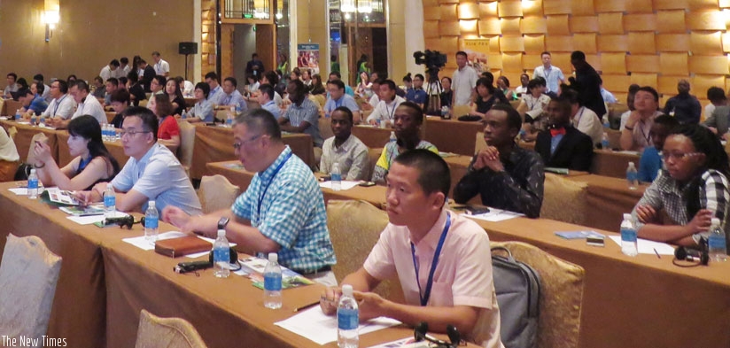 A cross-section of Chinese investors and Rwandans living in China at the forum. (Courtesy photo)