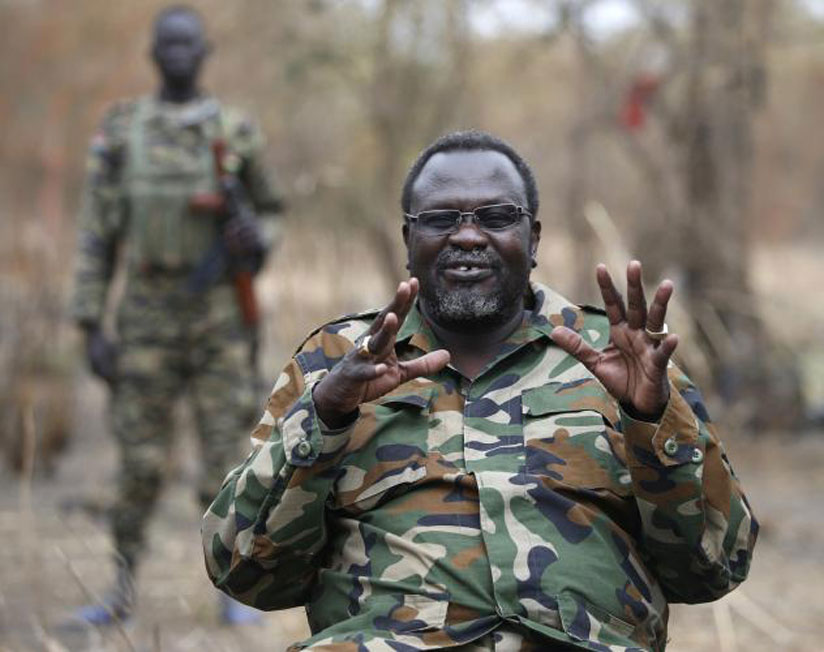South Sudan's former First Vice President Riek Machar has left the country (Net Photo)