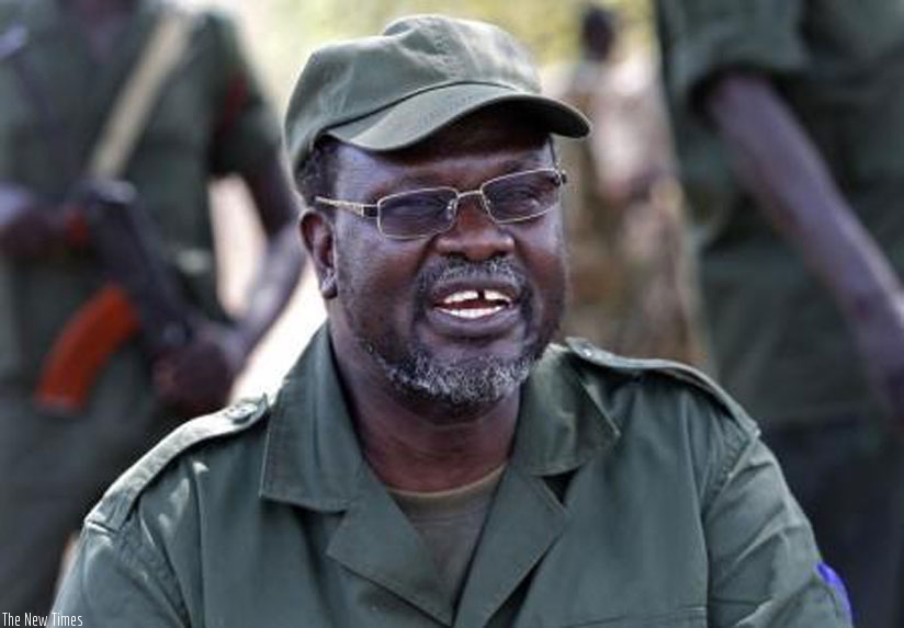 Machar led a two-year rebellion against forces loyal to his longtime rival, President Salva Kiir.