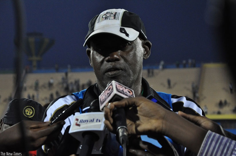Newly appointed interim Amavubi coach Gilbert Kanyankore 'Yaounde' (File Photo)