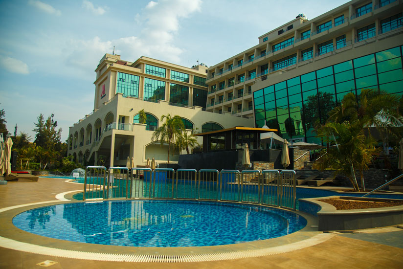 A side view of Marriott Hotel . (T Kisambira)