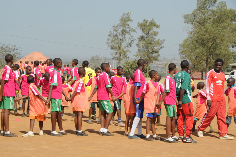 Kids in action in Nyagatare event. (Peter Kamasa)