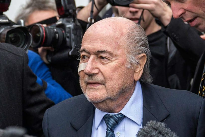Blatter has strongly denied any wrongdoing relating to a payment to Michel Platini. / Net photo