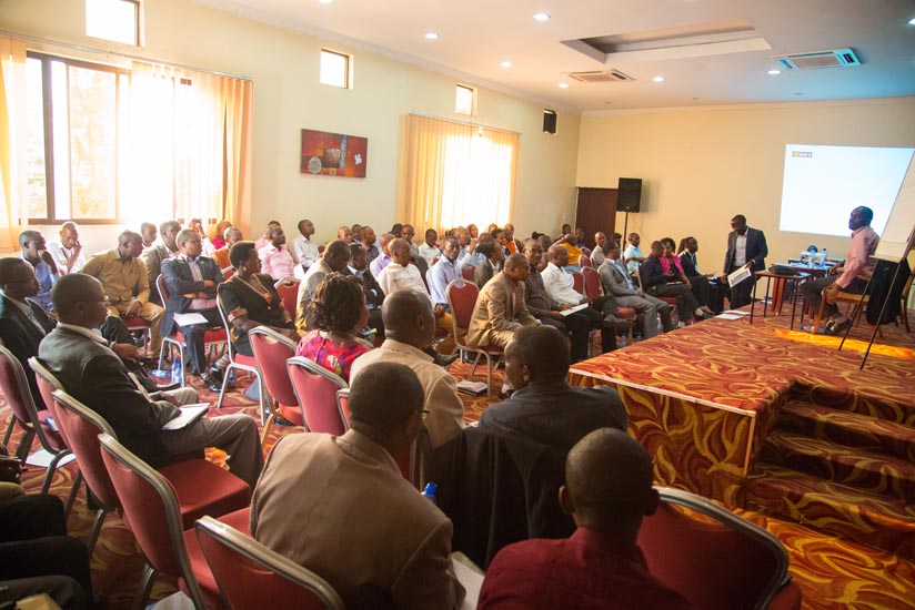 Executive Secretaries on District and Province levels, Minaloc, Rwanda. (Faustin Niyigena)