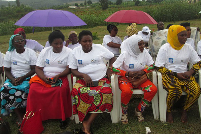 Some women cross-border traders during an earlier meeting. / Appolonia Uwanziga.