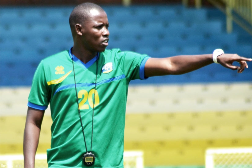 Amavubi caretaker coach Jimmy Mulisa. / File.
