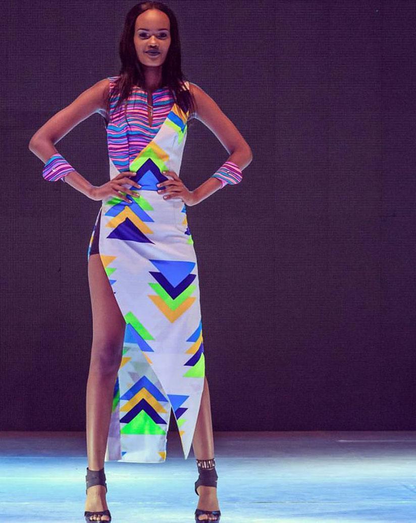 Lynka Amanda Kaneza is the reigning Rwanda's Next Top Model. / Courtesy.