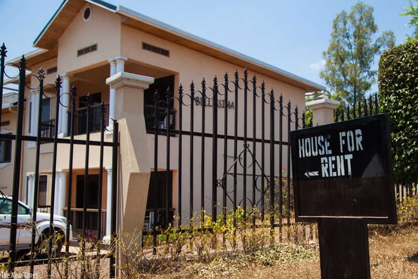 A house for rent in Nyarutarama. Most of the houses in the part of town are on the high end. / Nadege Imbabazi.