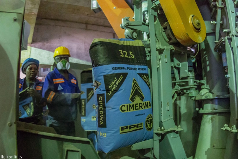 Encouraging consumption of locally-made products like cement can help reduce trade imbalance. (File.)