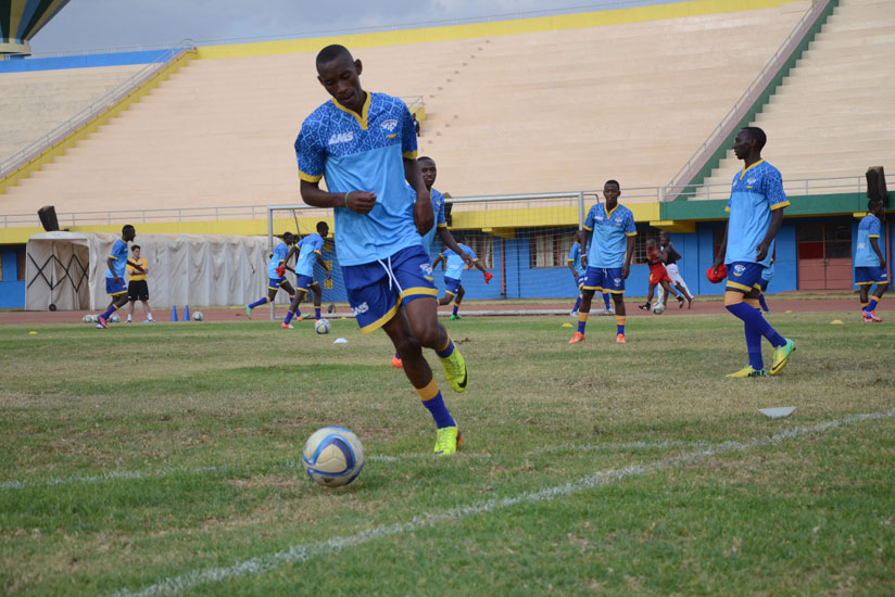 Jean Baptiste Mugiraneza arrived from Tanzania on Monday to beef up the team. / Sam Ngendahimana.