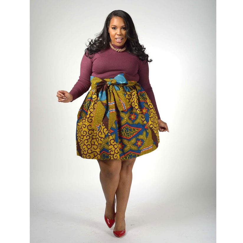 The Kitenge is used to make very many styles.  (Net photo)