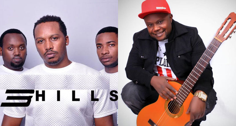 3 Hills consists of (L-R), Eric Mucyo, Jackson Kalimba and Hope Irakoze. 