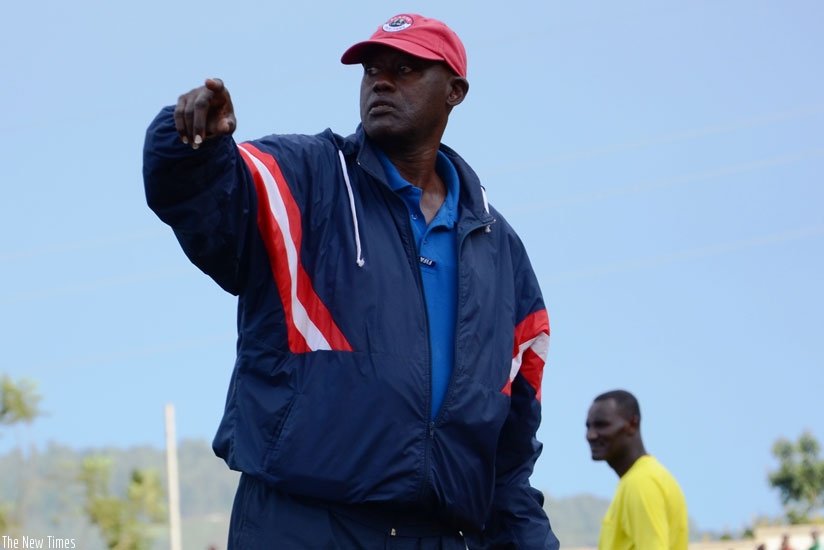 Kanyankore on the touchline during a past game. (File)