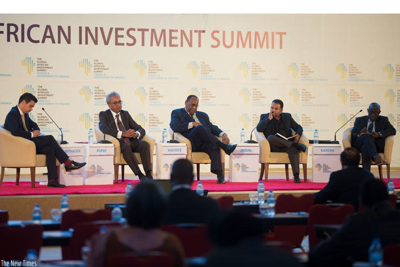 L-R; Lord Popat, Kouyate, Jassal, and Karera during the panel discussion. (Photos by Timothy Kisambira)