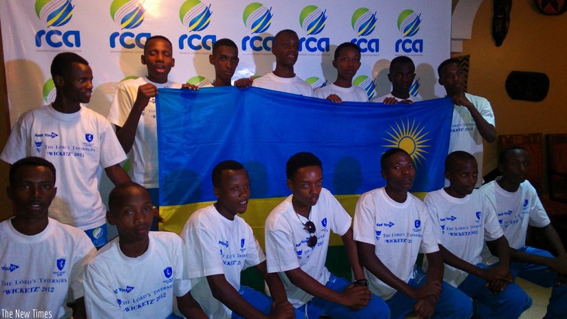 Rwanda U-19 Boys national cricket team departed for  South Africa on Wednesday night ahead of the 2016 ICC World Cup qualifiers. (P. Kabeera)